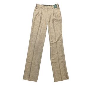 Lyle & Scott Pants Mens 30 Parchment Beige Pleated Front Waist Magic Flex Dress